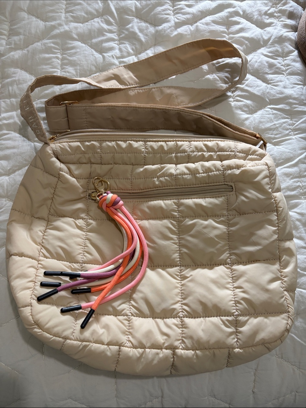 Rad Rev Cloud Crossbody Bag in Cream